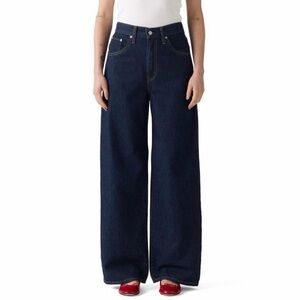 NWT Levi's 94 Baggy Wide Leg Jeans Women's Over Exposure Mid Rise- 29 x 31"